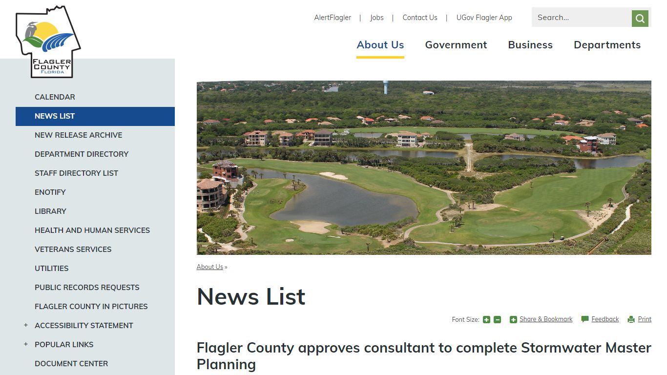 News List | Flagler County, FL